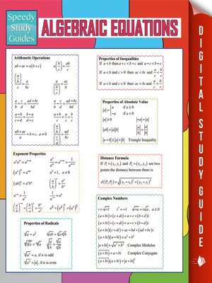 cover image of Algebraic Equations